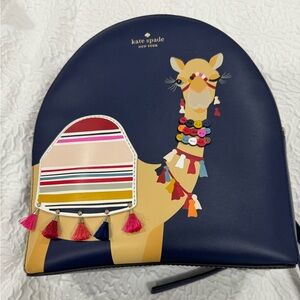 Kate Spade Sammi Camel backpack (EUC)